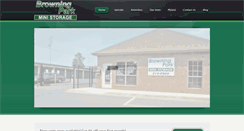 Desktop Screenshot of browningparkstorage.com